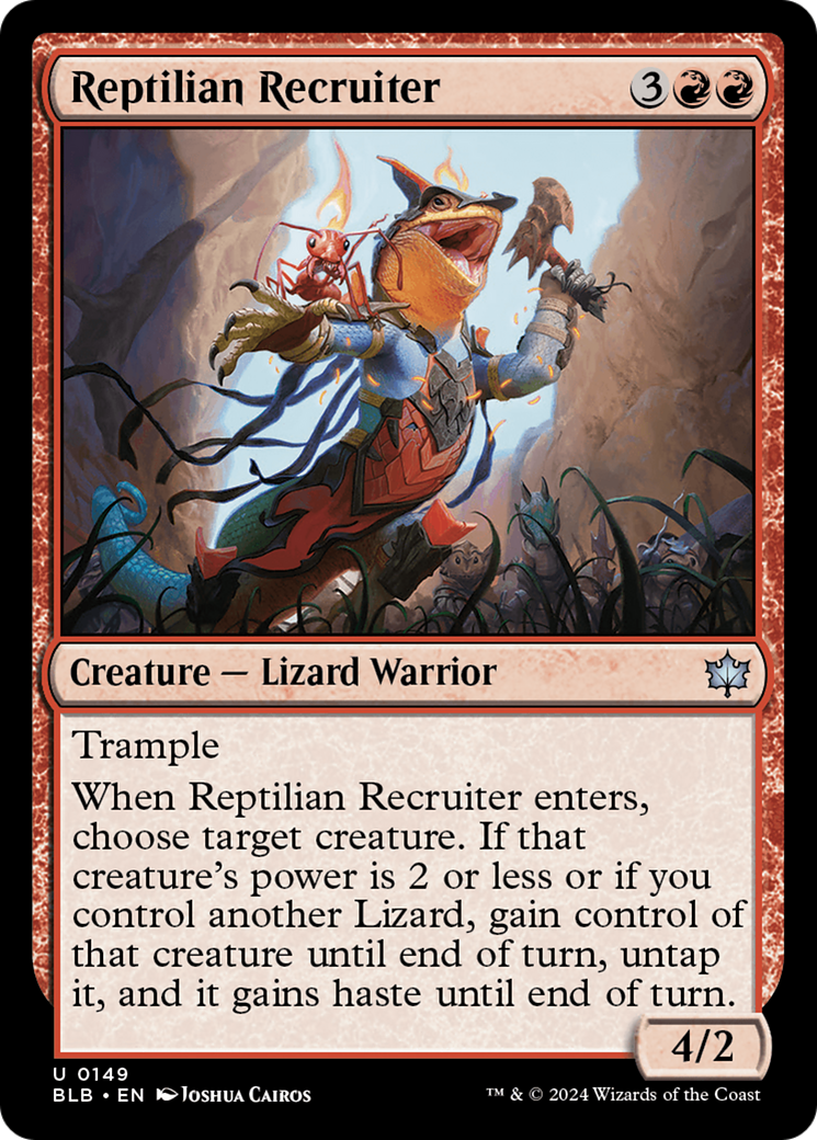 Reptilian Recruiter (BLB-149) -