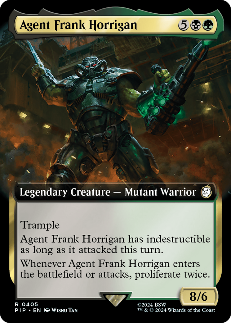 Agent Frank Horrigan (PIP-405) - : (Extended Art) Foil