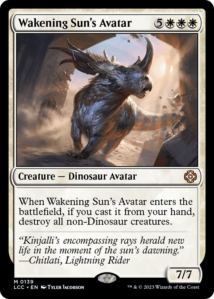 Wakening Sun's Avatar (LCC-139) -