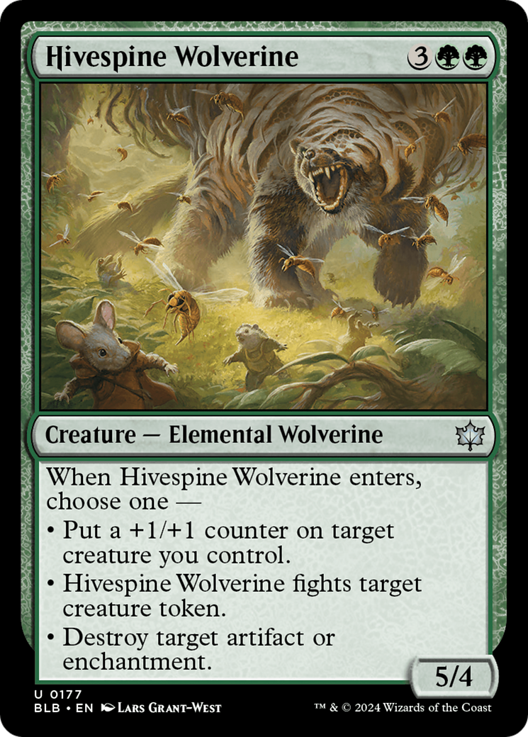 Hivespine Wolverine (BLB-177) -