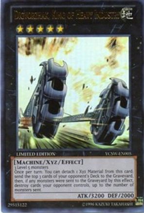 Digvorzhak, King of Heavy Industry (YCSW-EN005) - Yu-Gi-Oh! Championship Series Prize Cards