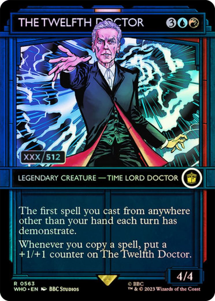 The Twelfth Doctor (WHO-563Z) - : (Showcase) (Borderless) Foil