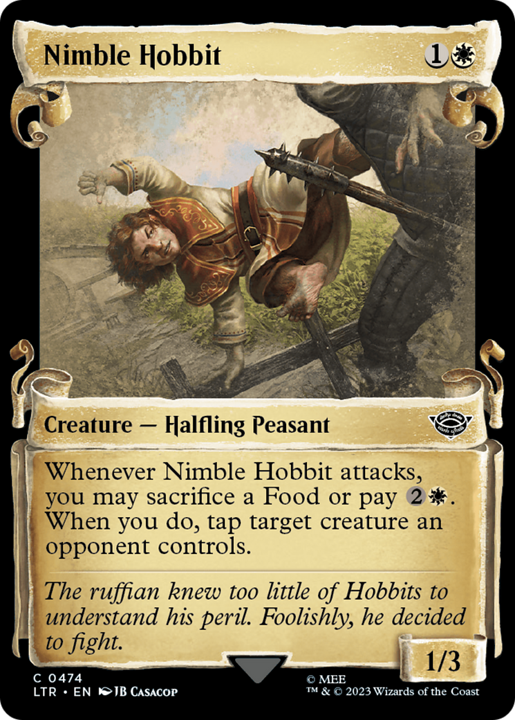 Nimble Hobbit (LTR-474) - : (Showcase) Foil