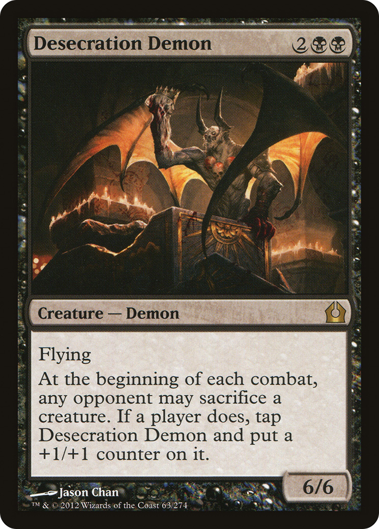 Desecration Demon (RTR-063) -  Foil