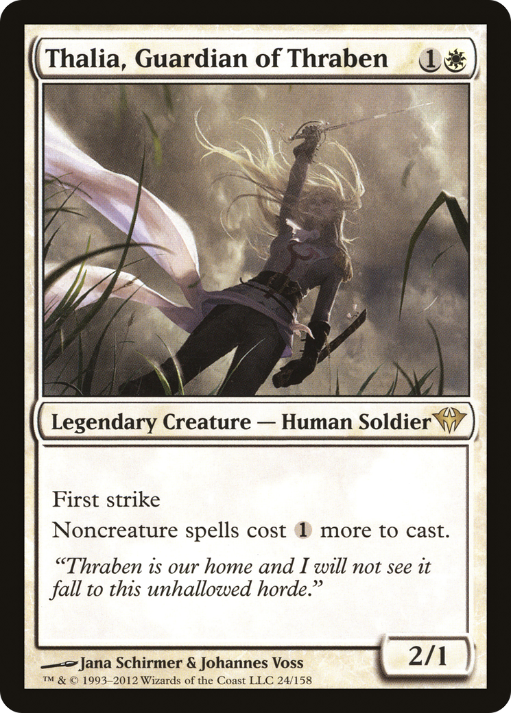 Thalia, Guardian of Thraben (DKA-024) -  Foil