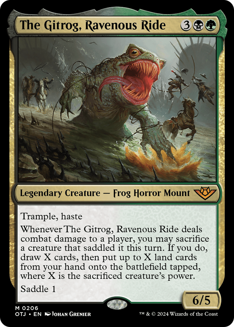 The Gitrog, Ravenous Ride (OTJ-206) -  Foil