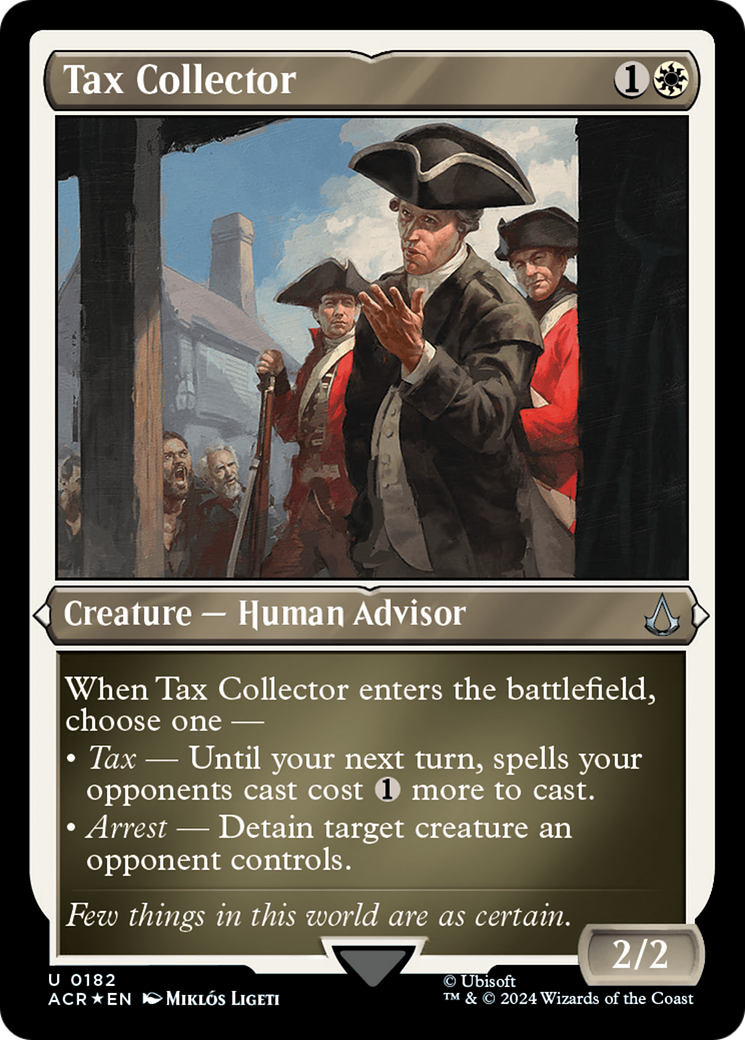 Tax Collector (ACR-182) -  Etched Foil