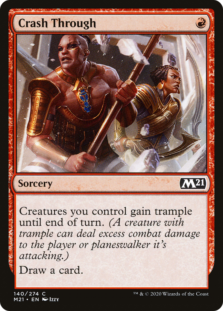 Crash Through (M21-140) -  Foil