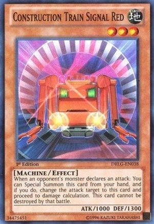 Construction Train Signal Red (DRLG-EN038) - Dragons of Legend Unlimited