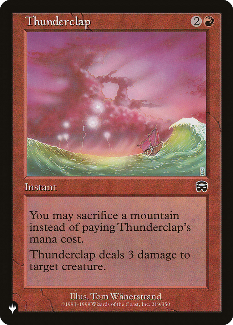 Thunderclap (LIST-MMQ-219) -