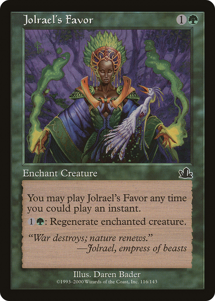 Jolrael's Favor (PCY-116) -  Foil