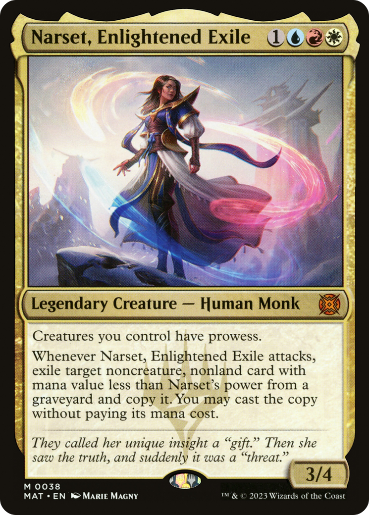 Narset, Enlightened Exile (MAT-038) -