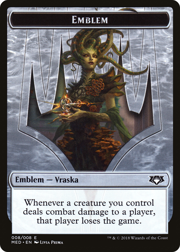 Vraska, Golgari Queen Emblem (MED-0G8) -