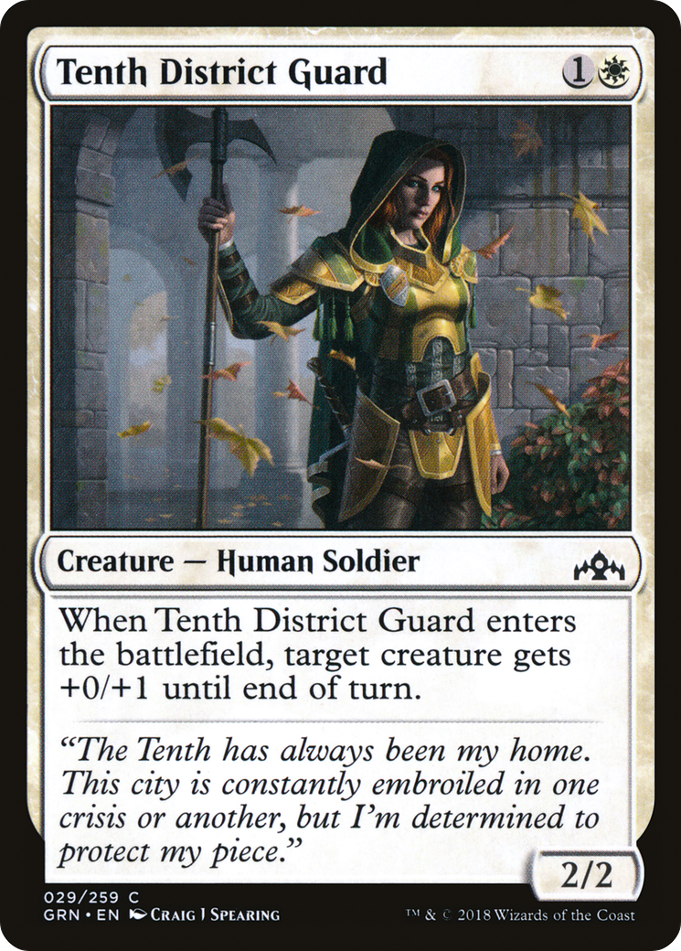 Tenth District Guard (GRN-029) -  Foil