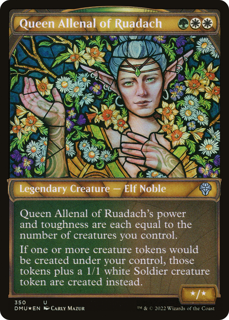 Queen Allenal of Ruadach (DMU-350) - : (Showcase) Foil