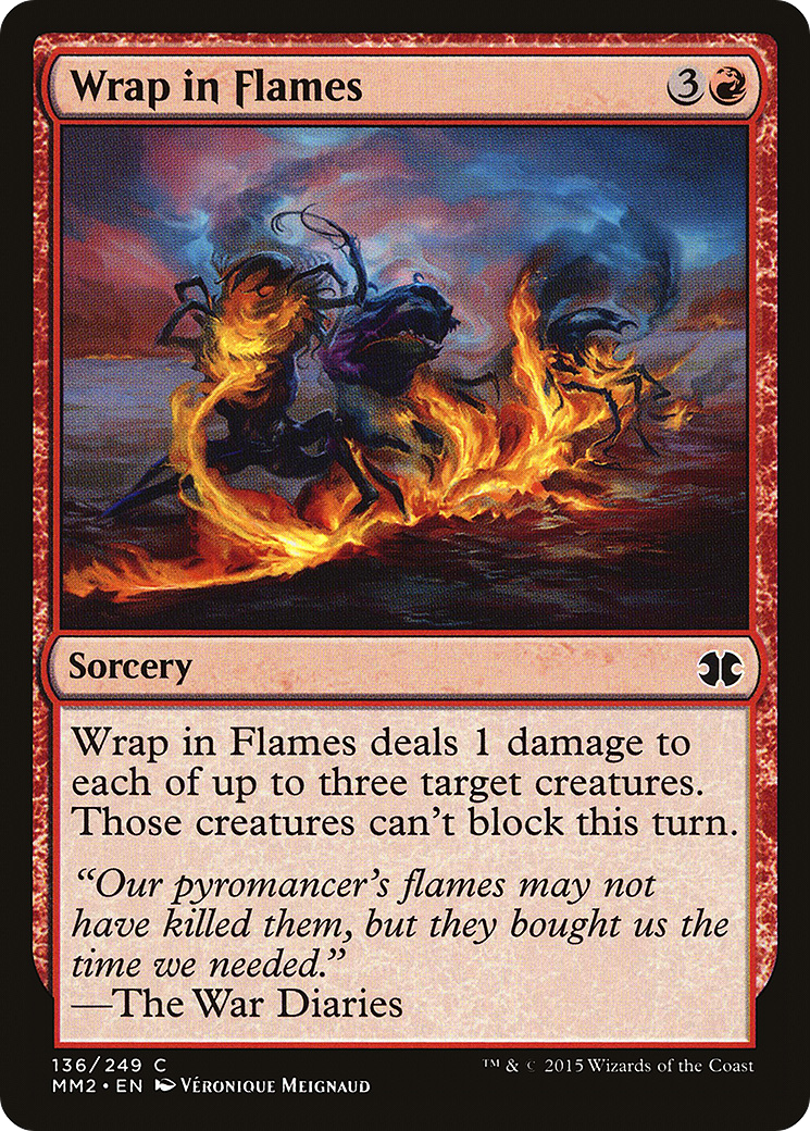 Wrap in Flames (MM2-136) -