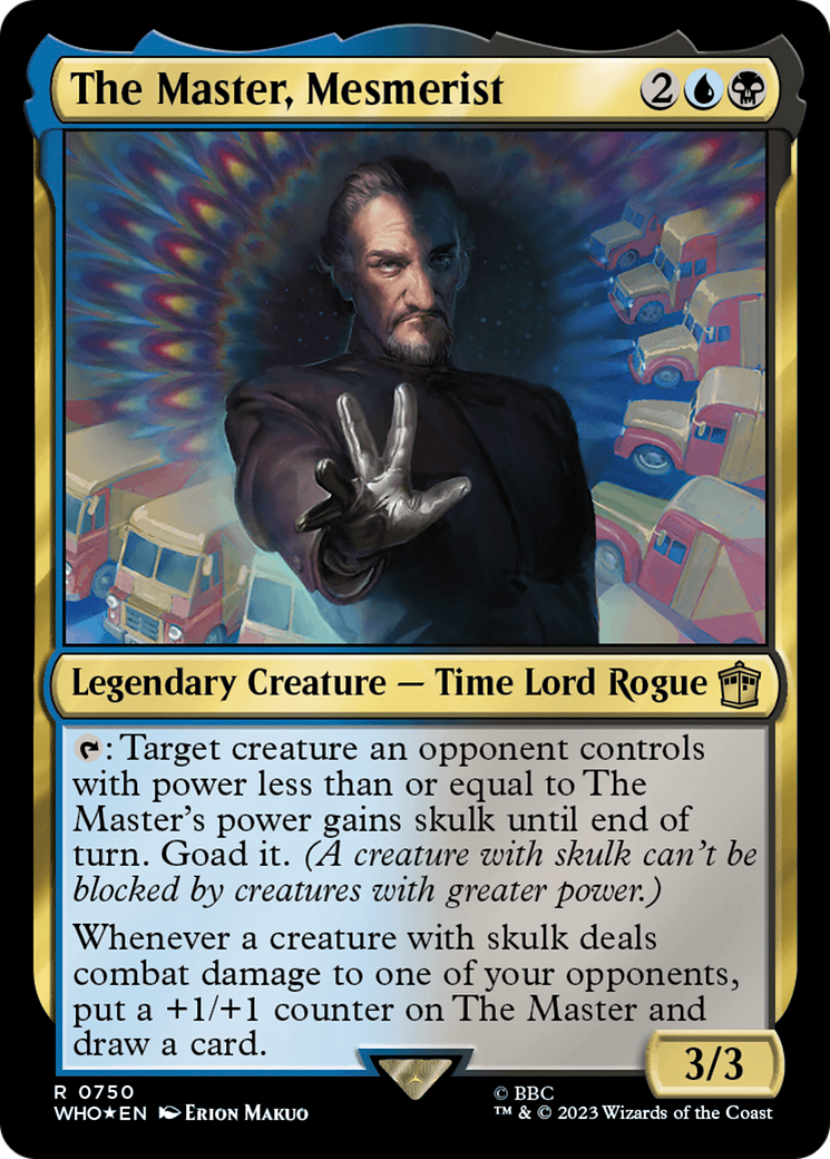 The Master, Mesmerist (WHO-750) -  Foil