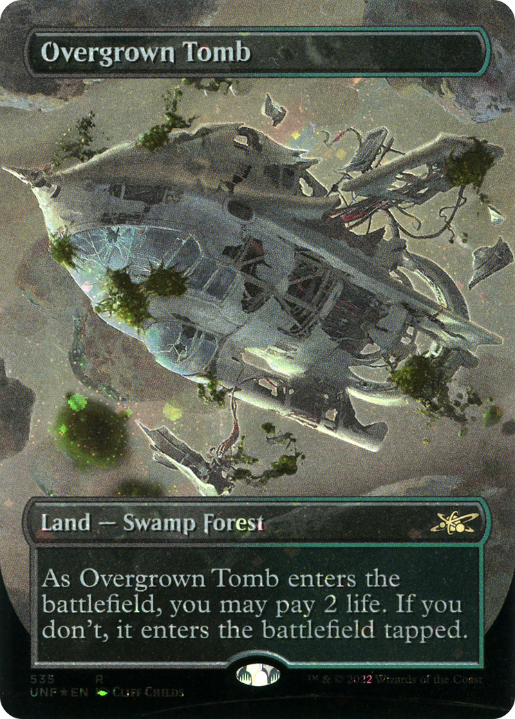 Overgrown Tomb (UNF-535) -  (Borderless) Foil