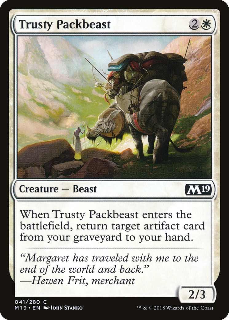 Trusty Packbeast (M19-041) -