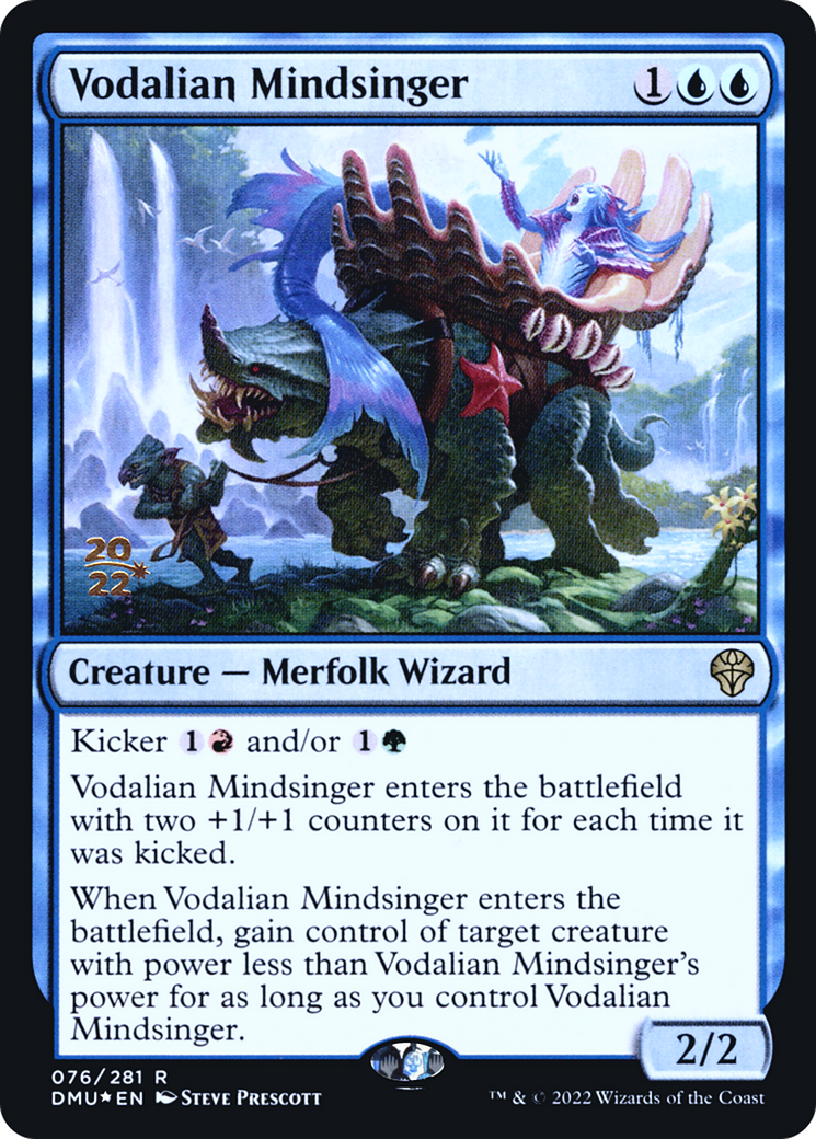 Vodalian Mindsinger (PRE-76S) -  Foil