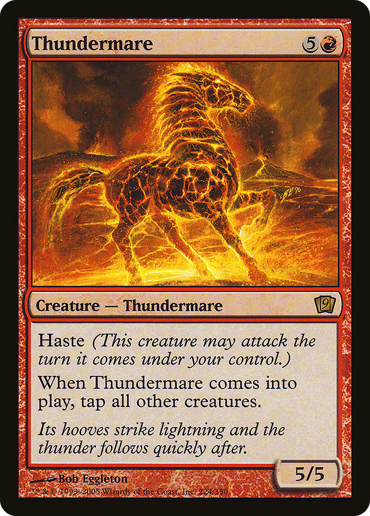 Thundermare (9ED-224★) -  Foil