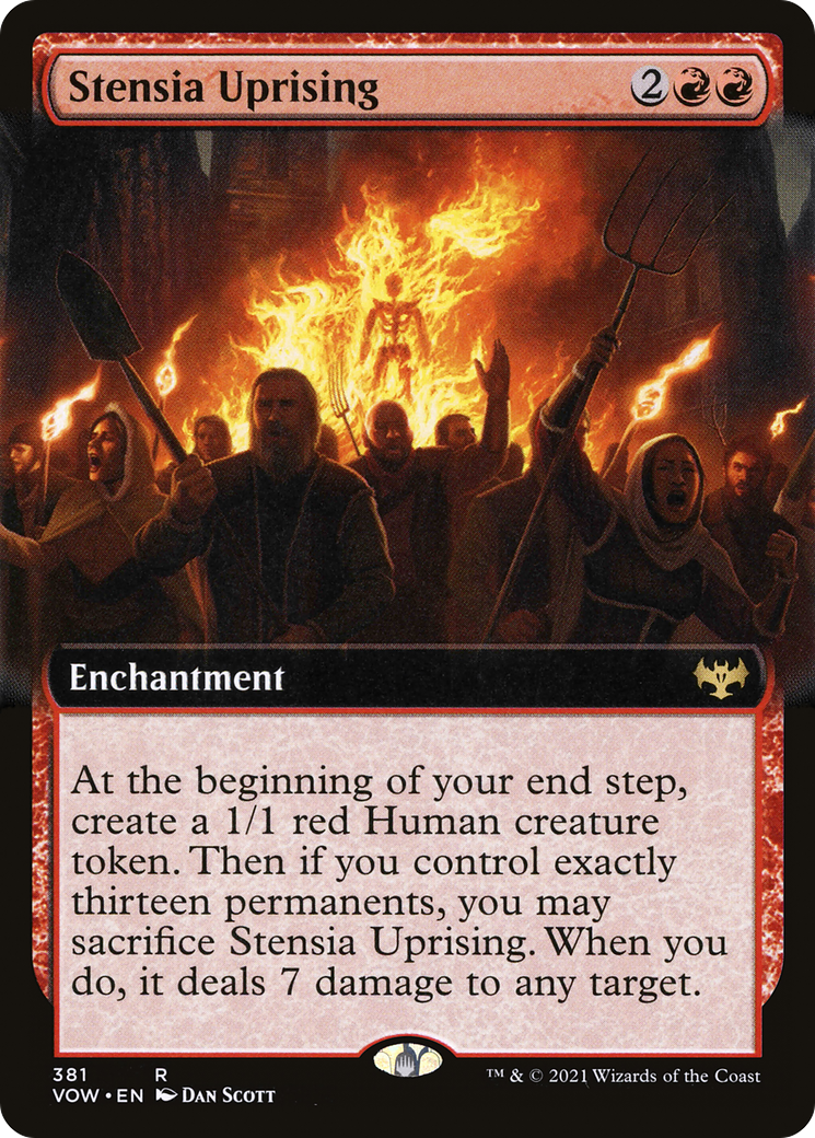 Stensia Uprising (VOW-381) - : (Extended Art) Foil