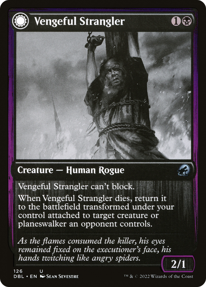 Vengeful Strangler // Strangling Grasp (DBL-126) - : (Double Faced Transform)