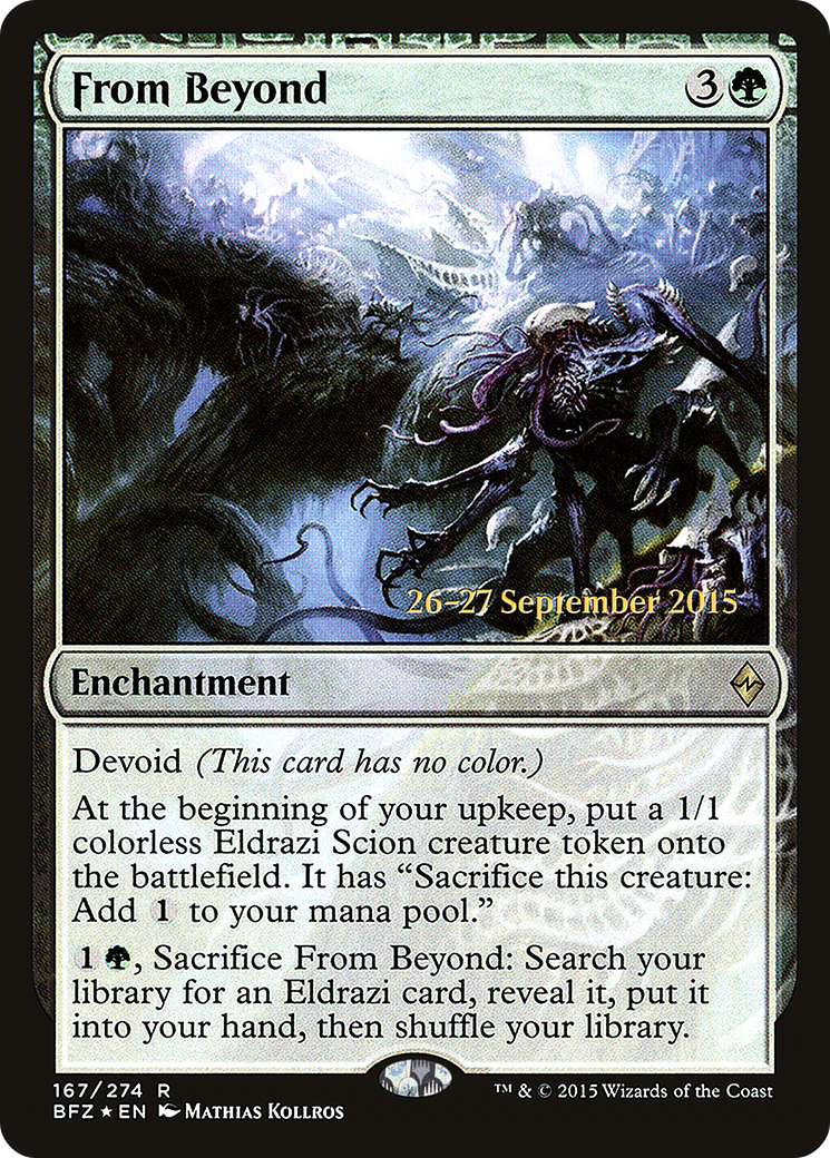 From Beyond (PRE-167S) - : (devoid) Foil