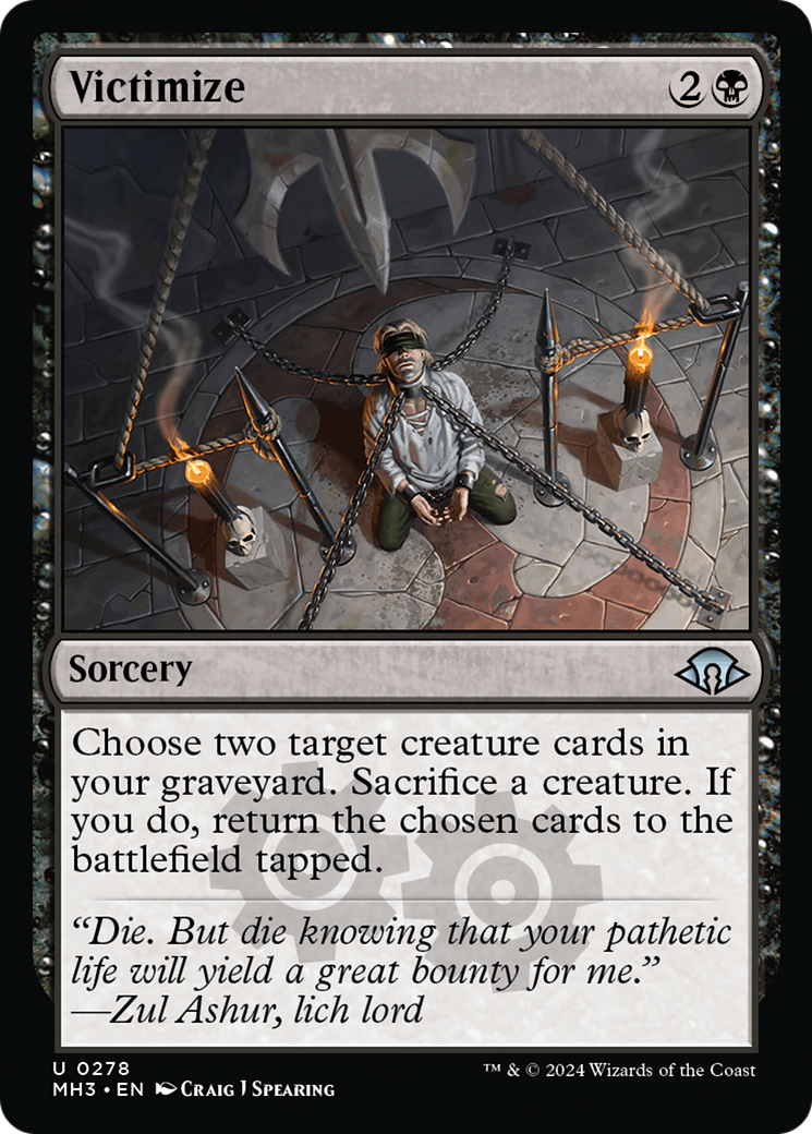 Victimize (MH3-278) -  Foil