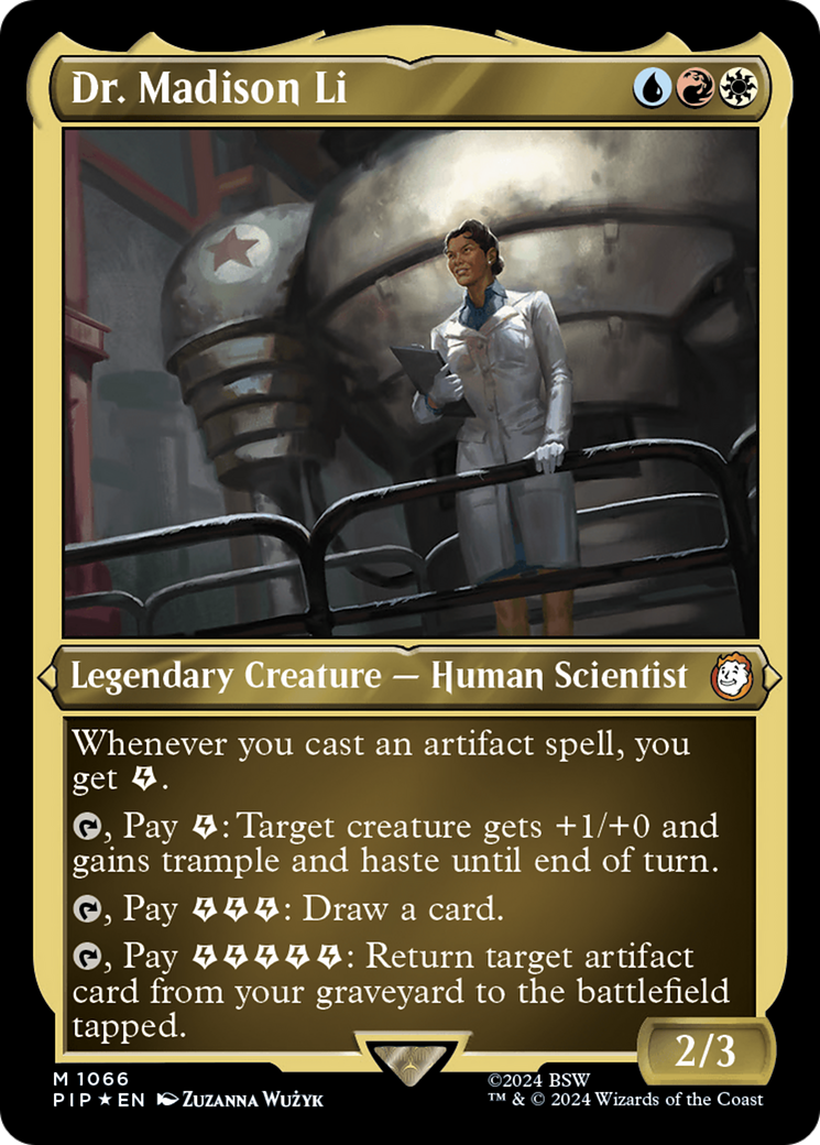 Dr. Madison Li (PIP-1066) -  Etched Foil