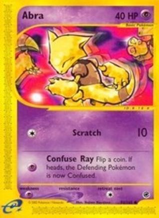 Abra 93/165 - Reverse Holofoil