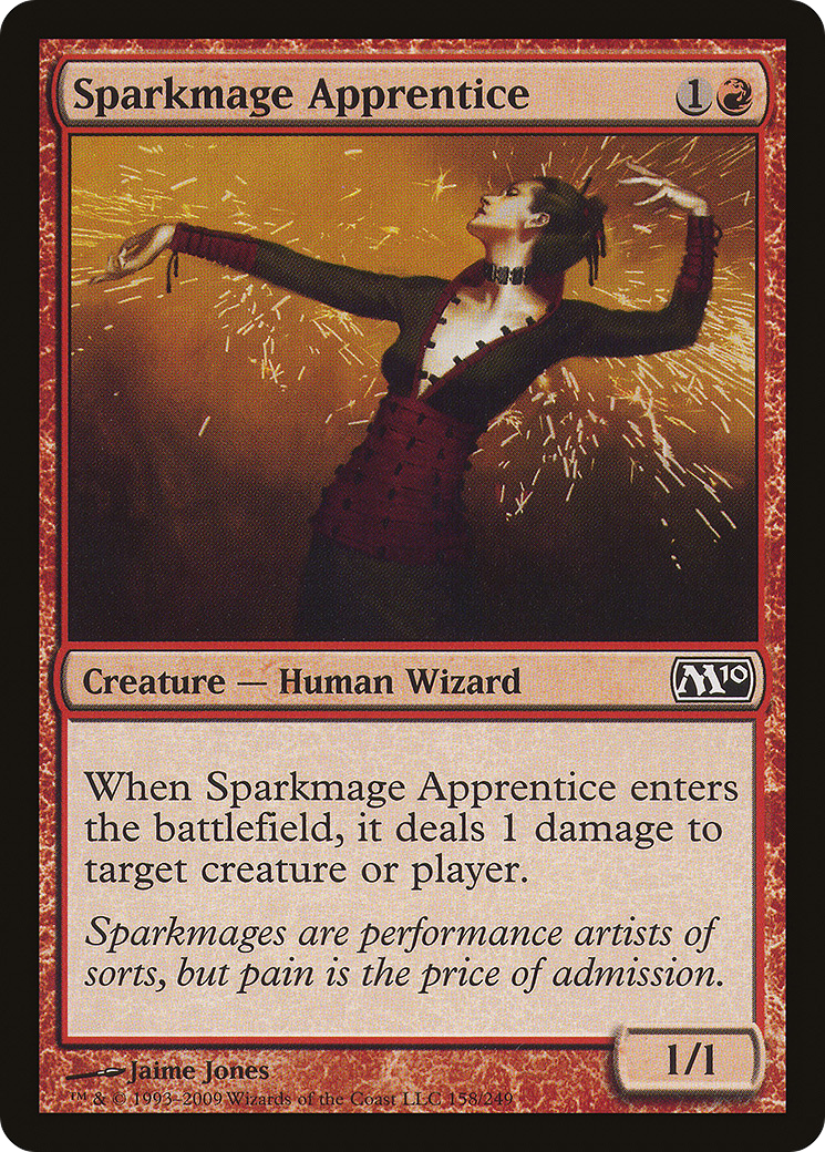 Sparkmage Apprentice (M10-158) -