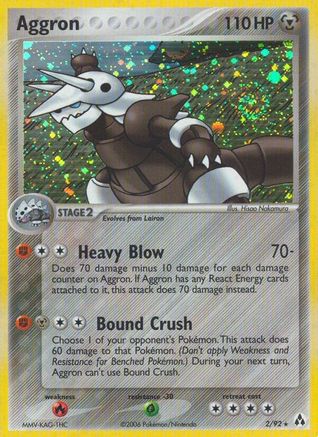 Aggron 2/92 - Holofoil