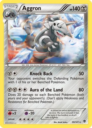 Aggron 59/101 - Reverse Holofoil