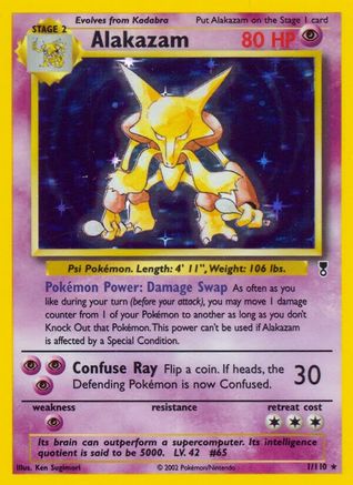 Alakazam 1/110 - Reverse Holofoil