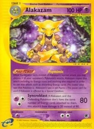 Alakazam (33) 33/165 - Reverse Holofoil