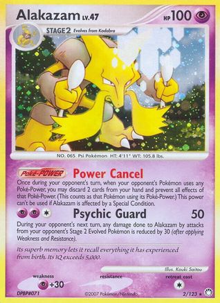 Alakazam 2/123 - Holofoil