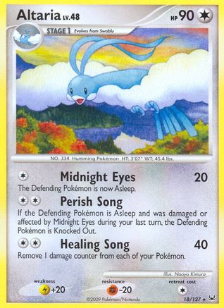 Altaria 18/127 - Reverse Holofoil