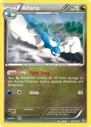 Altaria 84/124 - Reverse Holofoil