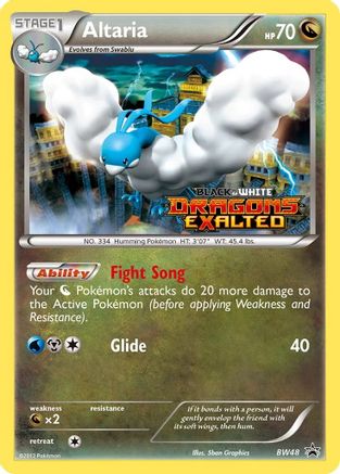 Altaria - BW48 (Prerelease) BW48/101 - Holofoil