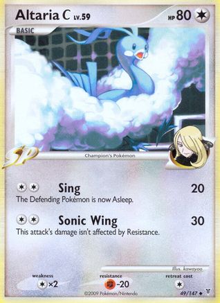 Altaria C 49/147 - Reverse Holofoil