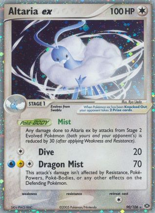 Altaria ex 90/106 - Holofoil