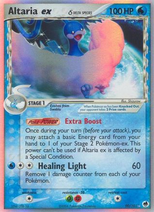 Altaria ex (Delta Species) 90/101 - Holofoil