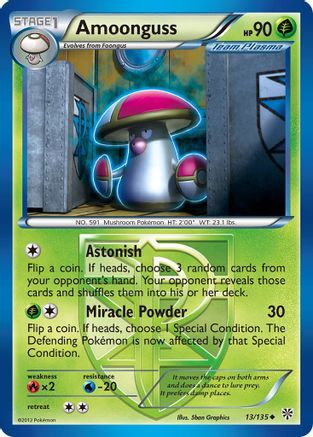 Amoonguss (Team Plasma) 13/135 -