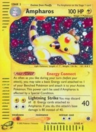 Ampharos (2) 2/165 - Holofoil