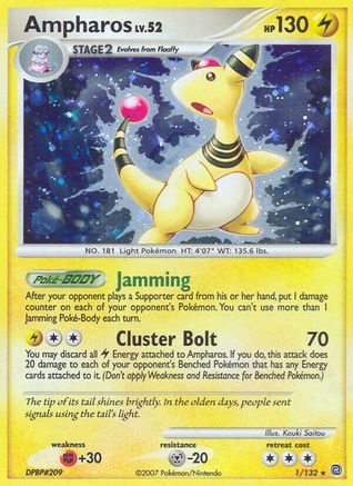 Ampharos 1/132 - Holofoil