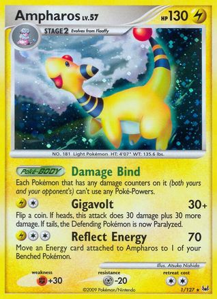 Ampharos 1/127 - Holofoil