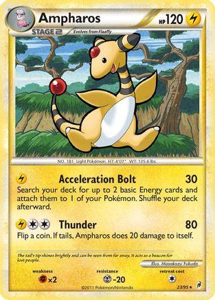 Ampharos 23/95 - Reverse Holofoil