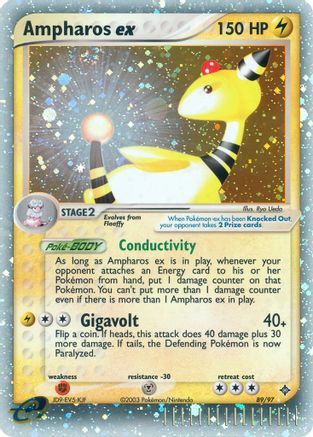 Ampharos ex 89/97 - Holofoil