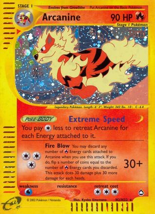 Arcanine (H2) H2/147 - Holofoil